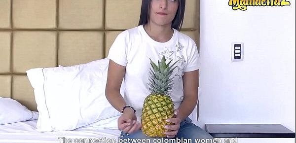  CARNE DEL MERCADO - Lorena Castro - Sexy Big Booty Latina Sucks And Fucks Like A Pro